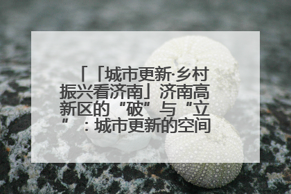 「城市更新·乡村振兴看济南」济南高新区的“破”与“立”：城市更新的空间密码与品质进阶
