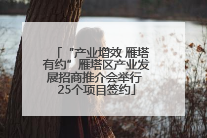“产业增效 雁塔有约”雁塔区产业发展招商推介会举行 25个项目签约