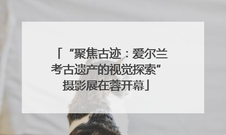 “聚焦古迹：爱尔兰考古遗产的视觉探索”摄影展在蓉开幕