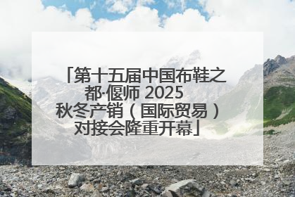 第十五届中国布鞋之都·偃师 2025 秋冬产销（国际贸易）对接会隆重开幕