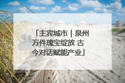 主宾城市｜泉州万件瑰宝绽放 古今对话赋能产业