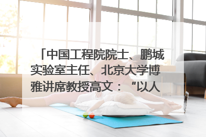 中国工程院院士、鹏城实验室主任、北京大学博雅讲席教授高文：“以人为本 智能向善” 推动文化与科技相生相促｜聚焦2025文化强国建设高峰论坛