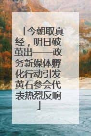 今朝取真经，明日破茧出——政务新媒体孵化行动引发黄石参会代表热烈反响