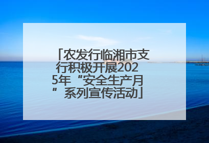 农发行临湘市支行积极开展2025年“安全生产月”系列宣传活动