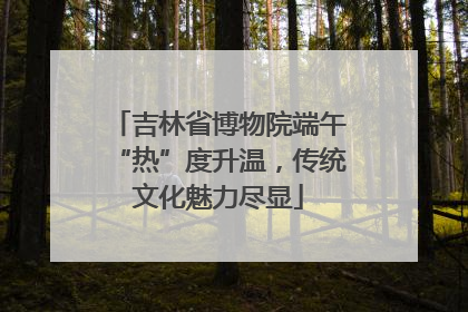 吉林省博物院端午“热”度升温，传统文化魅力尽显