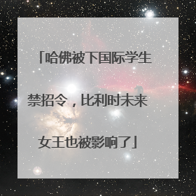 哈佛被下国际学生禁招令，比利时未来女王也被影响了