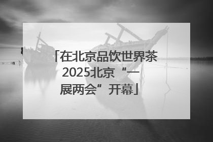 在北京品饮世界茶 2025北京“一展两会”开幕