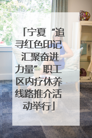 宁夏“追寻红色印记 汇聚奋进力量”职工区内疗休养线路推介活动举行