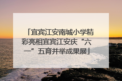 宜宾江安南城小学精彩亮相宜宾江安庆“六一”五育并举成果展