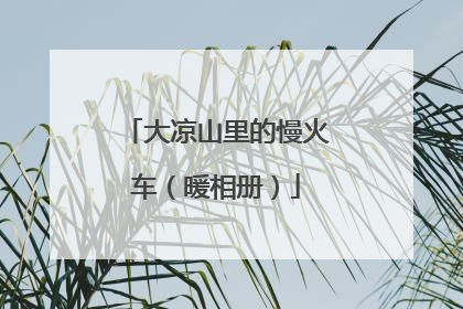 大凉山里的慢火车（暖相册）