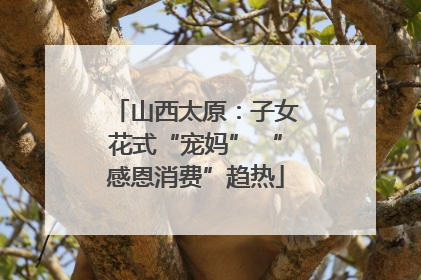 山西太原：子女花式“宠妈” “感恩消费”趋热