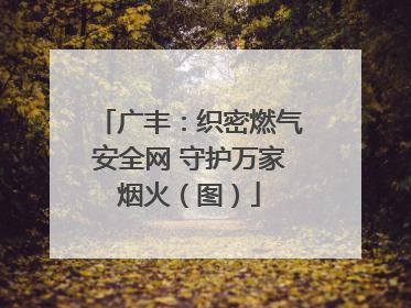 广丰：织密燃气安全网 守护万家烟火（图）