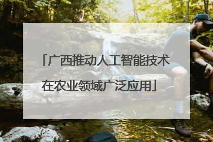 广西推动人工智能技术在农业领域广泛应用