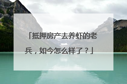 抵押房产去养虾的老兵，如今怎么样了？
