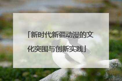 新时代新疆动漫的文化突围与创新实践