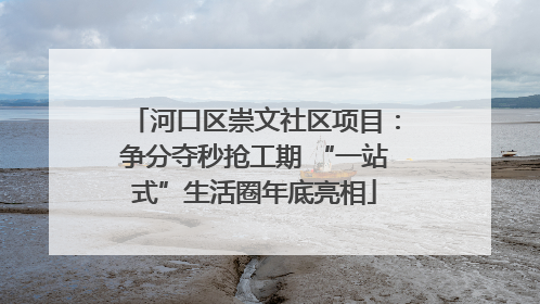 河口区崇文社区项目：争分夺秒抢工期 “一站式”生活圈年底亮相