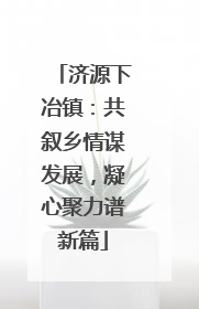 济源下冶镇：共叙乡情谋发展，凝心聚力谱新篇