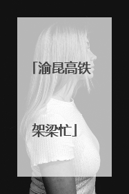 渝昆高铁架梁忙