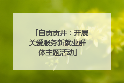 自贡贡井：开展关爱服务新就业群体主题活动