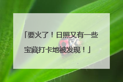 要火了！日照又有一些宝藏打卡地被发现！