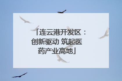连云港开发区：创新驱动 筑起医药产业高地