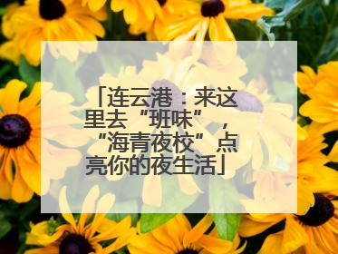 连云港：来这里去“班味”，“海青夜校”点亮你的夜生活