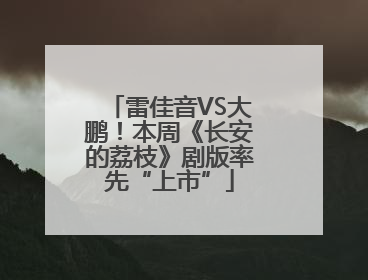 雷佳音VS大鹏！本周《长安的荔枝》剧版率先“上市”