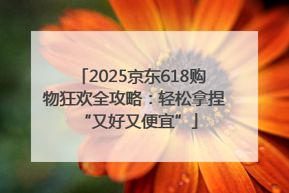 2025京东618购物狂欢全攻略：轻松拿捏 “又好又便宜”